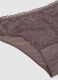 Brown floral lace regular fit briefs_5