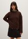 Brown wool blend sweater_1