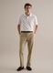 Brown genuine leather belt with metal buckle_3