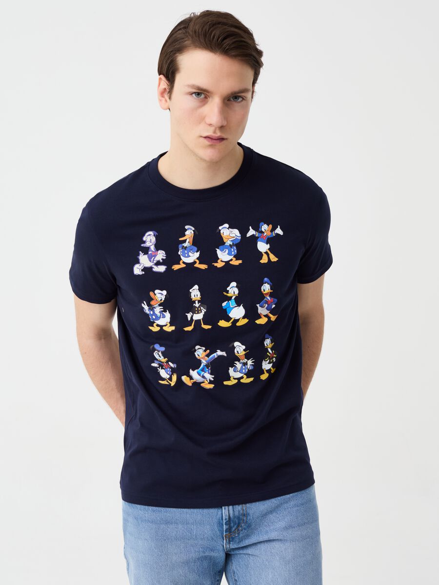 Camiseta de algodón Donald Duck 90_0