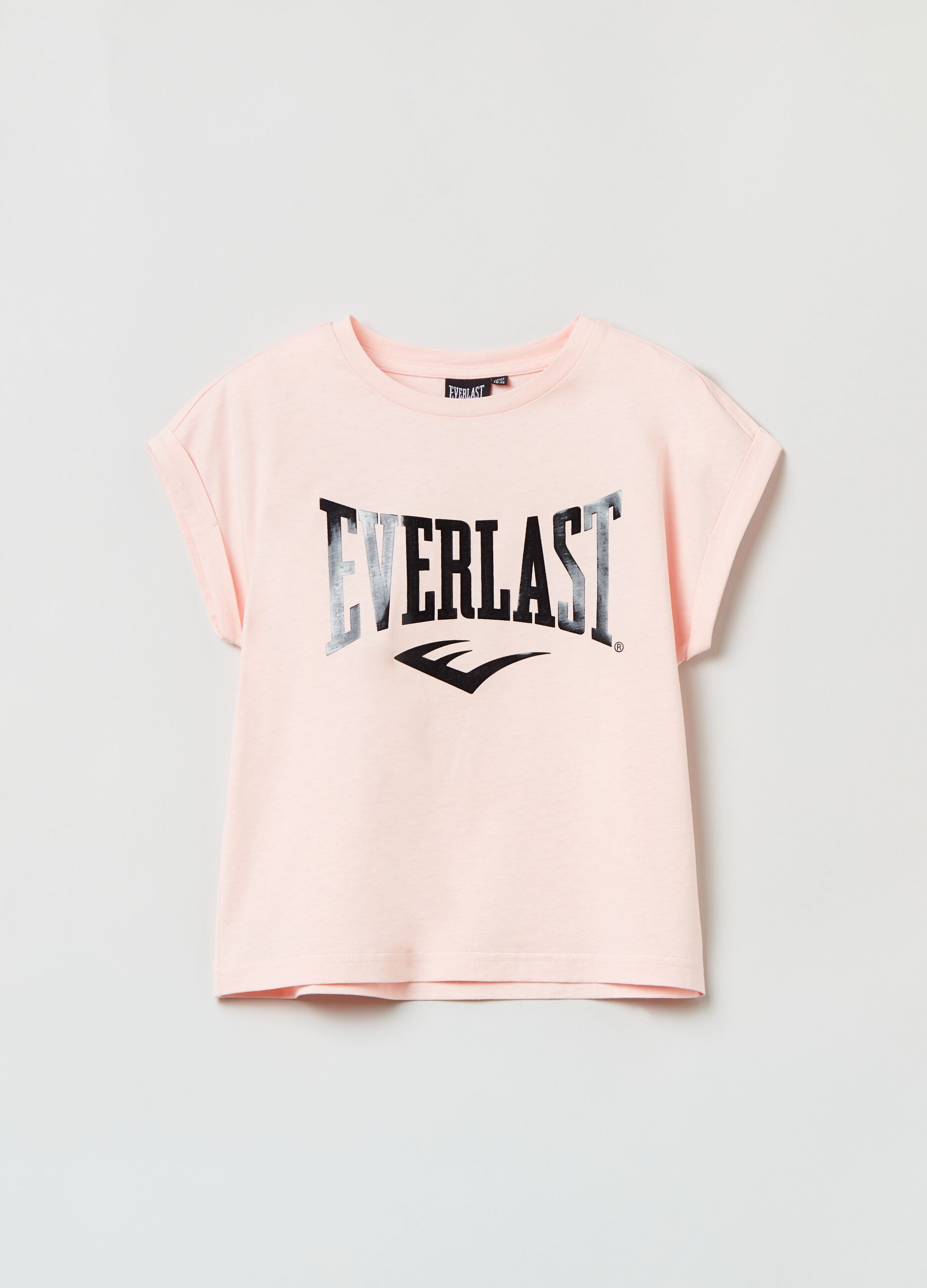 T-shirt smanicata in cotone Everlast