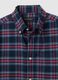 Multicolour check shirt in pure cotton regular fit flannel_5