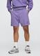 Gap purple shorts in cotton-polyester blend_1