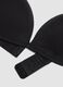 Black padded organic cotton bra_5