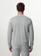 Grey crew-neck cotton-blend sweatshirt, regular fit_2