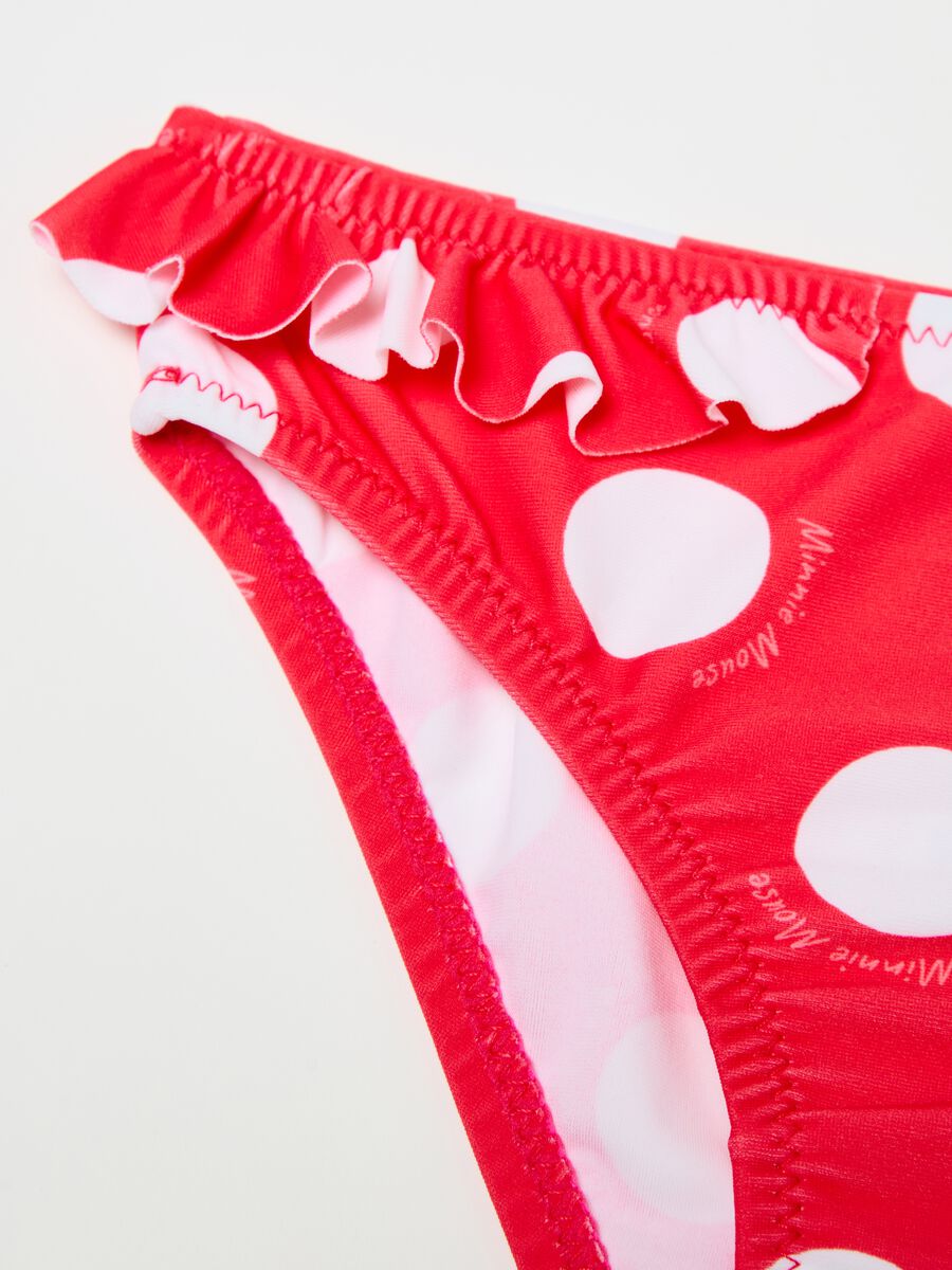 Bikini with polka dots pattern and Minnie Mouse print_2