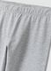 Girls&rsquo; grey skinny leggings in stretch organic cotton blend_2