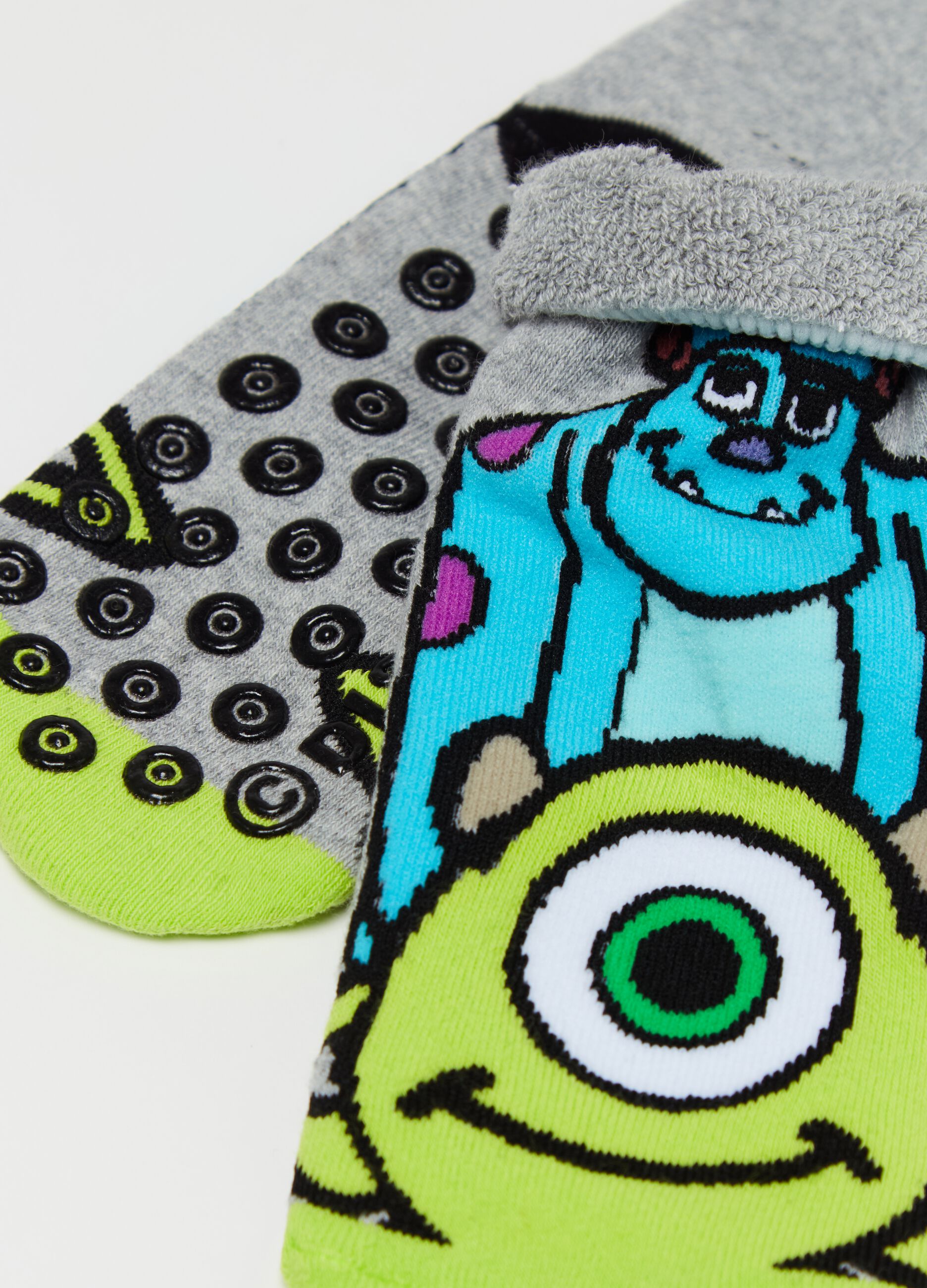 Slipper socks with Monsters & Co. design