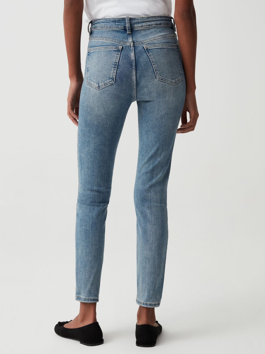 Skinny-fit stretch jeans with five pockets_3
