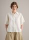 Camisa blanca de lino puro de corte regular_2