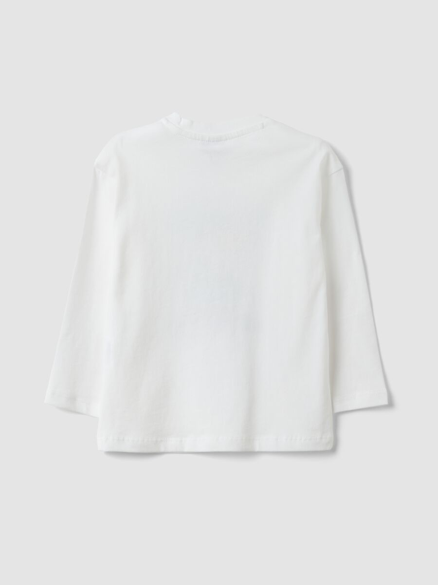 &Lambda;&epsilon;&upsilon;&kappa;ό oversized T-shirt &alpha;&pi;ό 100% &omicron;&rho;&gamma;&alpha;&nu;&iota;&kappa;ό &beta;&alpha;&mu;&beta;ά&kappa;&iota; &mu;&epsilon; &sigma;&tau;ά&mu;&pi;&alpha; &tau;ί&gamma;&rho;&eta; &gamma;&iota;&alpha; &alpha;&gamma;ό&rho;&iota;_1