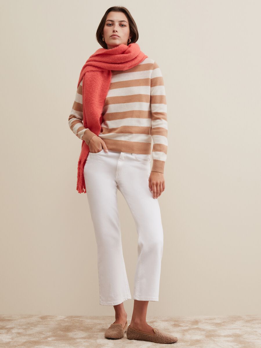 Striped wool pullover_0