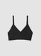 Schwarzer BH aus Stretchmaterial mit herausnehmbaren Cups_4