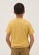 Yellow pure cotton short-sleeve T-shirt_1