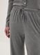 Grey cotton-viscose blend pyjama trousers_3