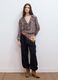 Black relaxed-fit viscose-blend trousers_0