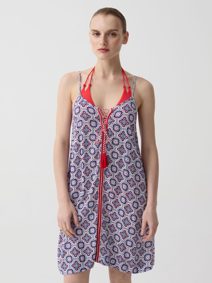 Positano summer dress with print_0