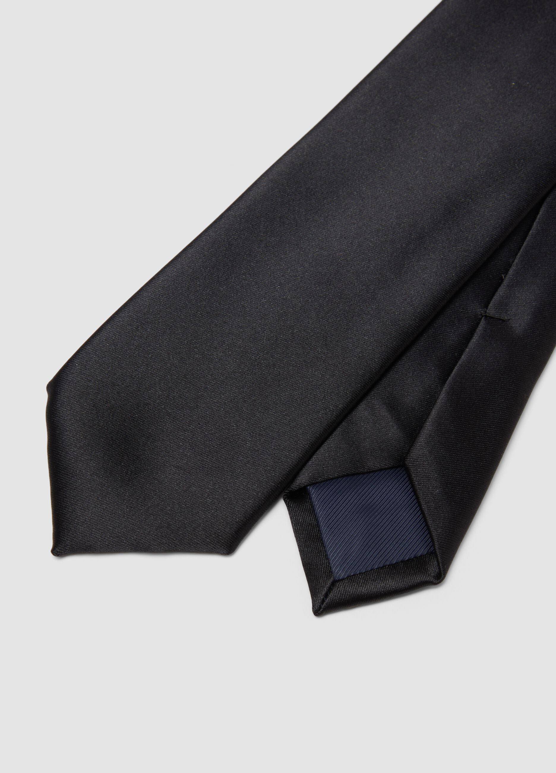 Black tie, 6 cm blade