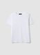 Wei&szlig;es T-Shirt aus reinem Leinen, Regular Fit, kurzarm_4