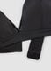Black triangle bra in stretch fabric with removable padding_5