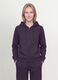 Purple cotton-blend hoodie, regular fit_2