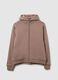 Mocha Hoodie Teddy Revers&iacute;vel com Fecho Integral_5