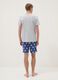 Men&rsquo;s multicolour short cotton pyjama set with Paul Frank print, regular fit_2