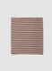 Brown striped pure cotton sarong_2