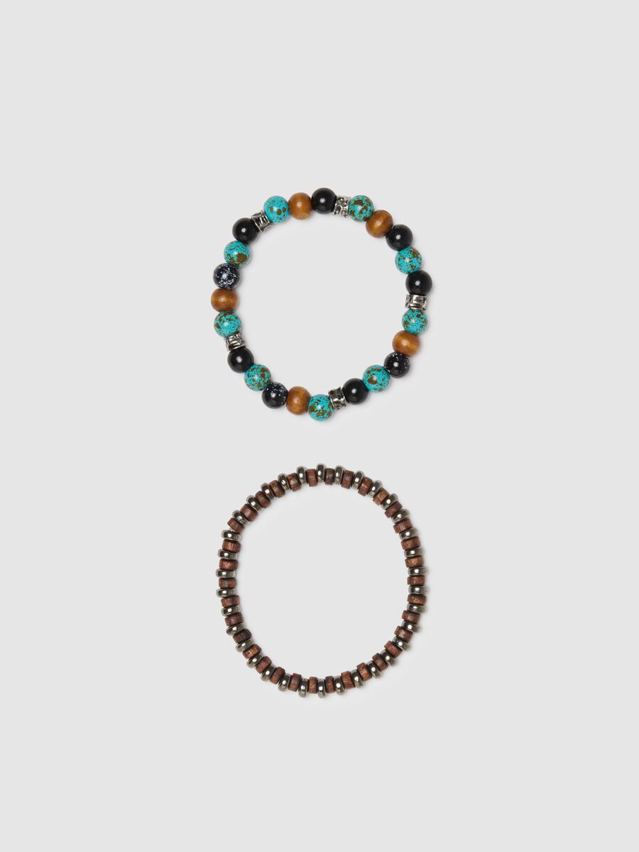 Glass Multicolor Bracelet Twin Pack_0