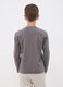 Grey pure organic cotton T-shirt with "Good Game" slogan for boys_2