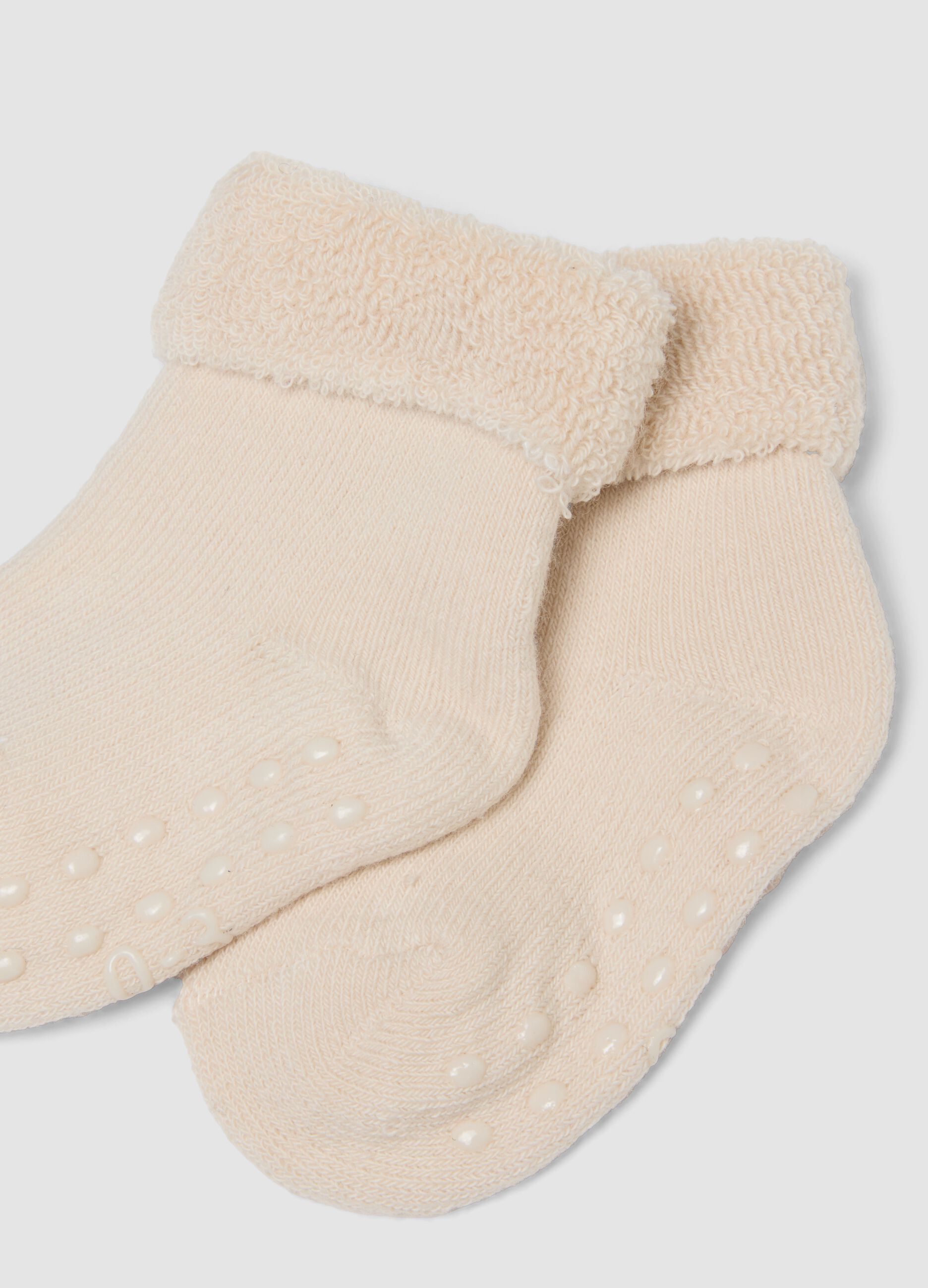 4er-Pack bunte kurze Socken aus Bio-Baumwollmix f&uuml;r Baby-M&auml;dchen