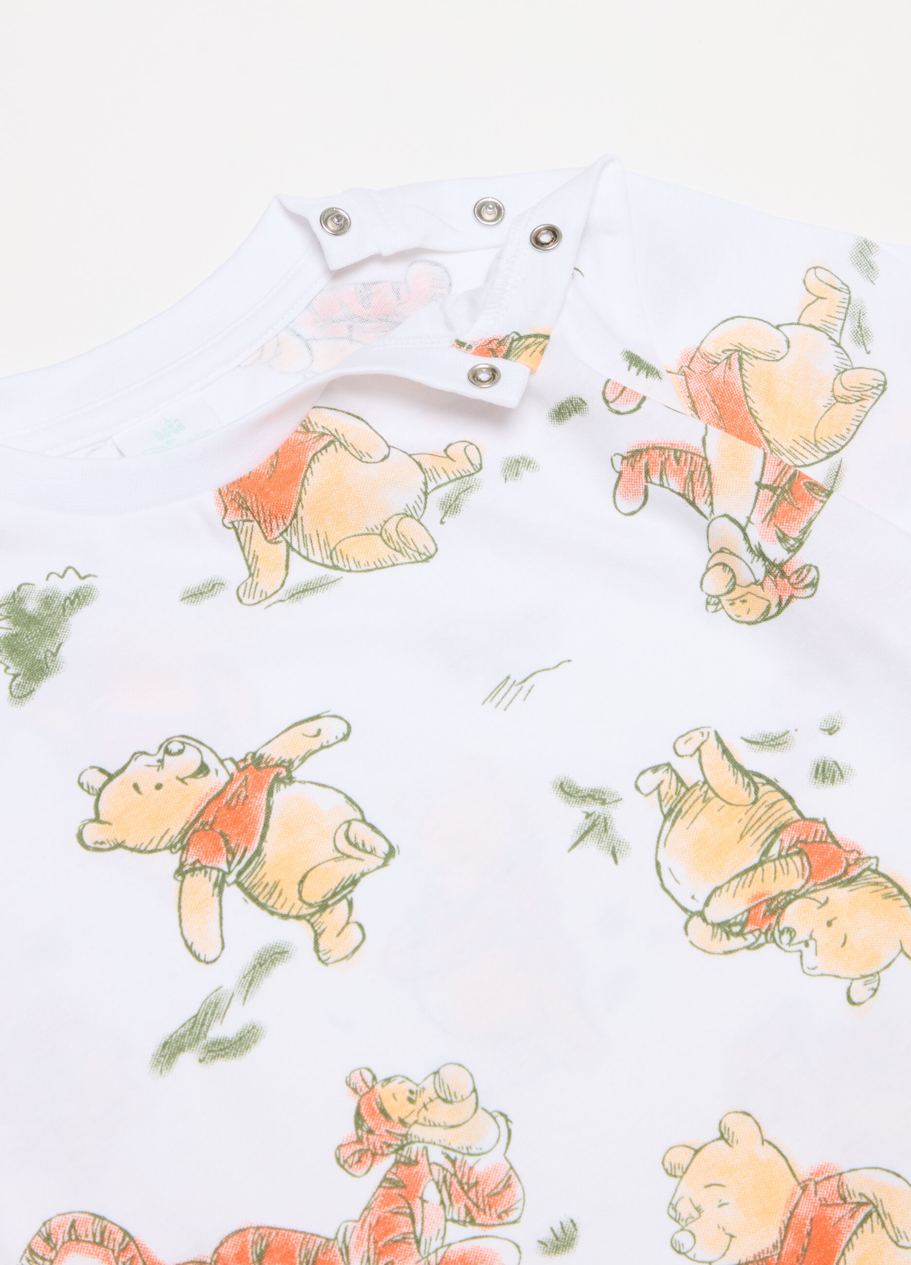 Organic cotton pyjamas with Winnie The Pooh print