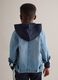 Child's regular fit blue denim pure cotton jacket_2