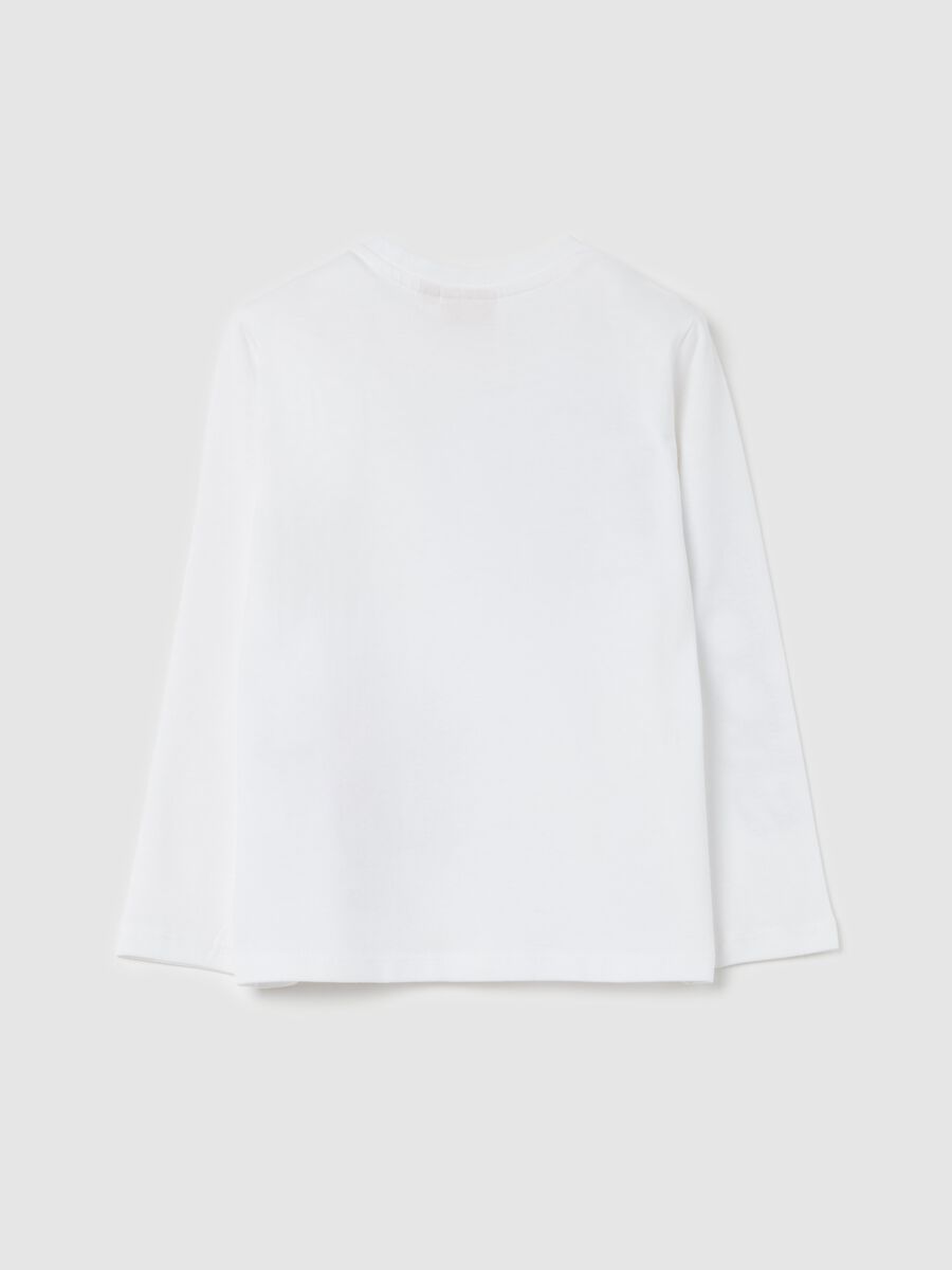 Long-sleeved T-shirt with Snoopy print_1