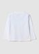 White pure cotton crew-neck T-shirt with Mario Kart print_1