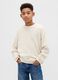 Beige Cotton Sweater_0