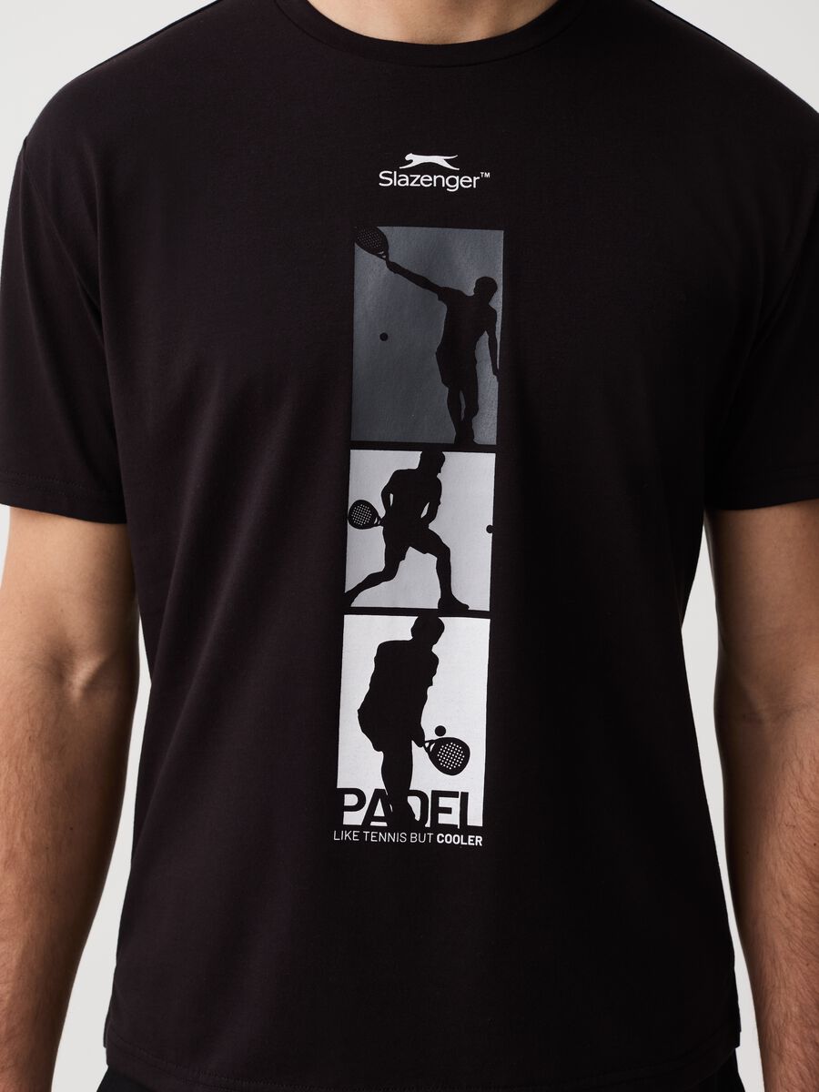 Camiseta de tenis estampado padel Slazenger_1