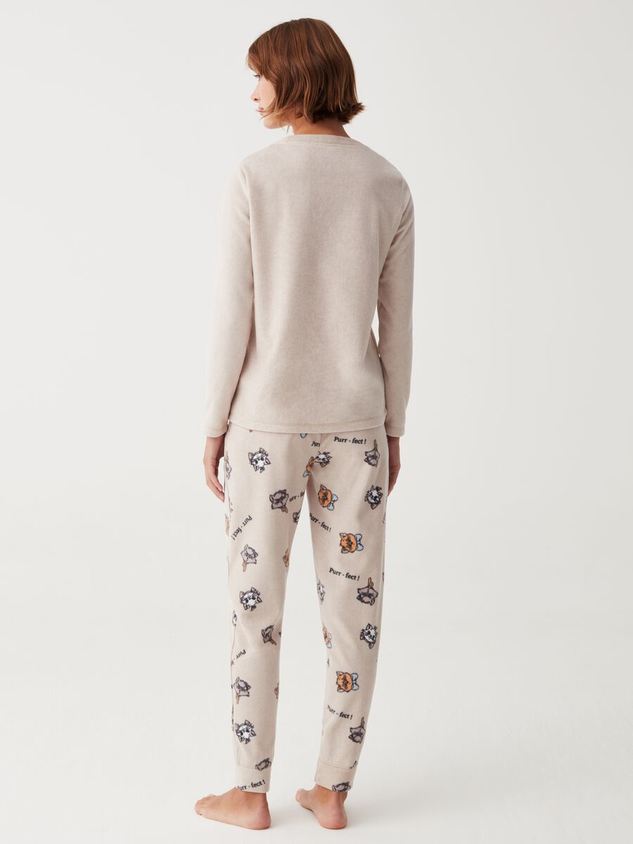 Pyjamas with Aristocats embroidery and print_2