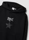 Schwarzer Hoodie aus Baumwollmix f&uuml;r M&auml;dchen, Regular Fit_2