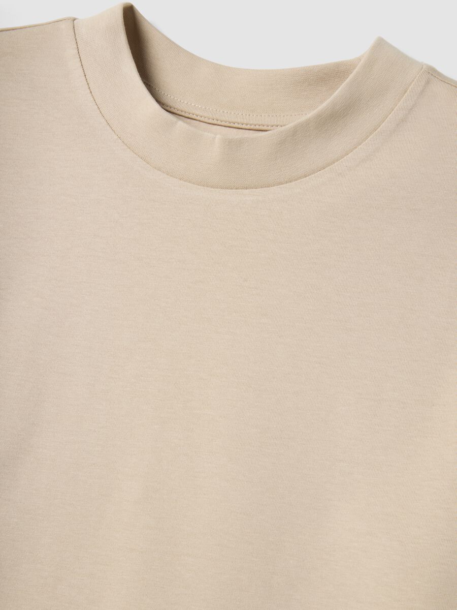 &Mu;&pi;&epsilon;&zeta; T-shirt &alpha;&pi;ό 100% &beta;&alpha;&mu;&beta;ά&kappa;&iota;, regular &epsilon;&phi;&alpha;&rho;&mu;&omicron;&gamma;ή_5