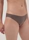 Brown stretch organic cotton briefs_3