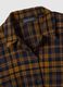 Multicolour pure cotton plaid regular fit shirt_5