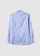 Light blue pure cotton non-iron slim-fit shirt_1