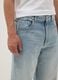 Boy's pure cotton denim blue baggy jeans_2