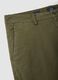 Green slim-fit stretch cotton chino trousers_5