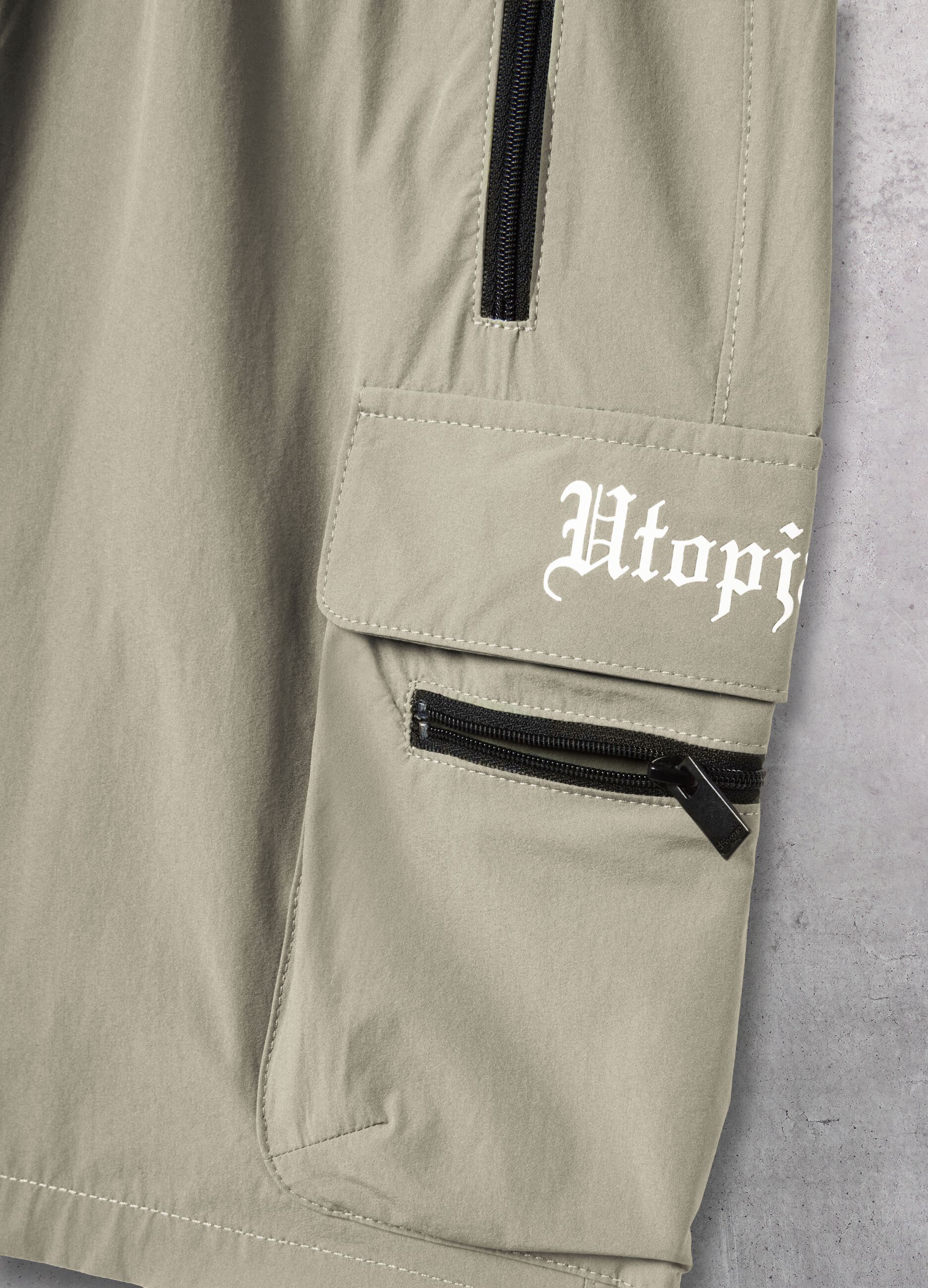 Kombat Active Cargo Shorts Military Green