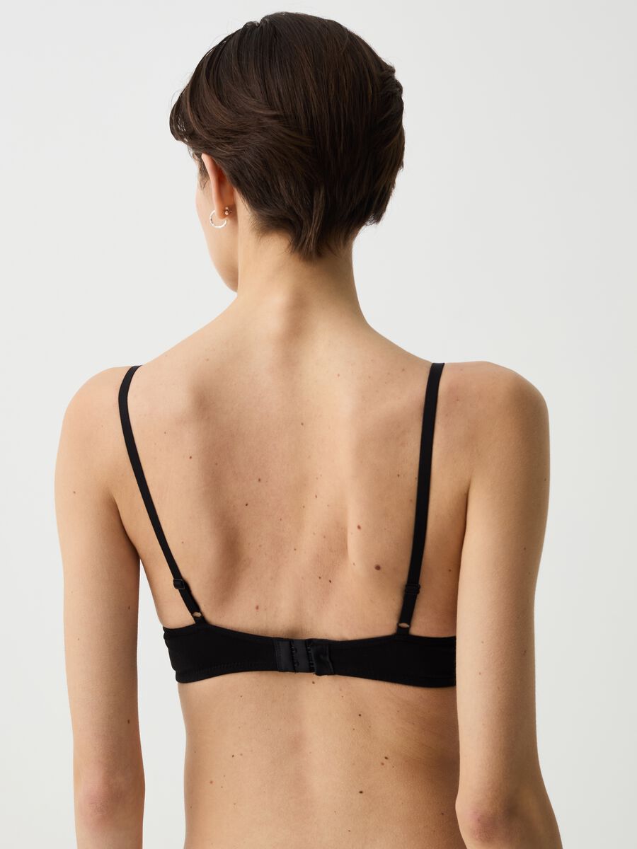 The Triangle bra in stretch organic cotton_2