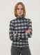 Grey stretch viscose crew-neck T-shirt_0