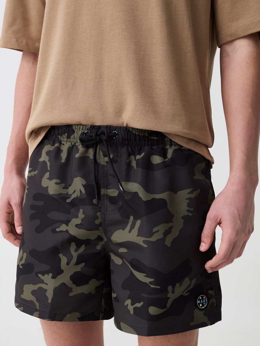 Camouflage swimming trunks_1