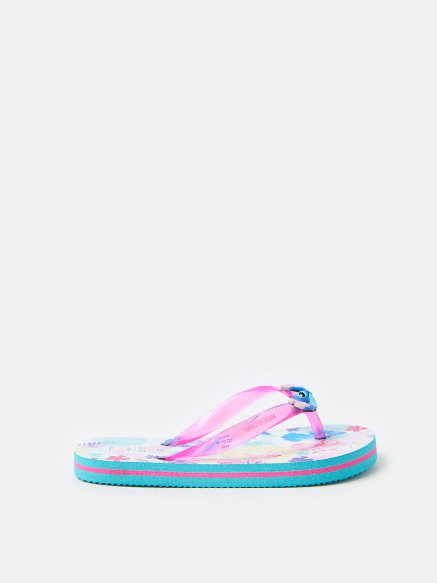 Thong sandals with Stitch print_0